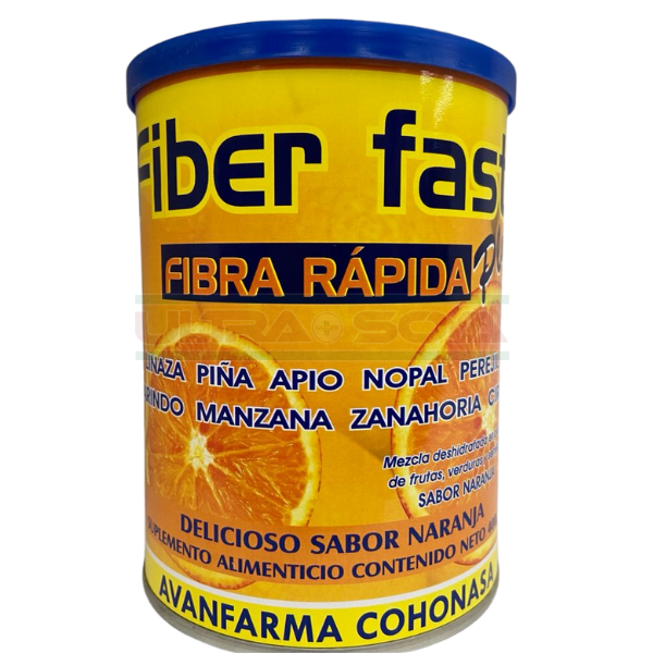 FIBER FAST PLUS NARANJA C/400